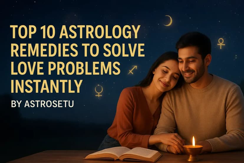 Top 10 Astrology Remedies to Solve Love Problems Instantly