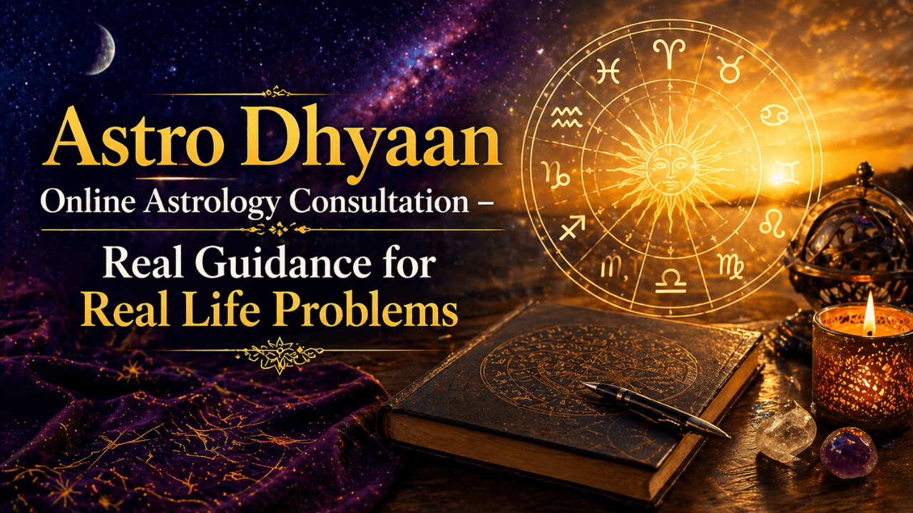 Astro Dhyaan Online Astrology Consultation – Real Guidance for Real Life Problems