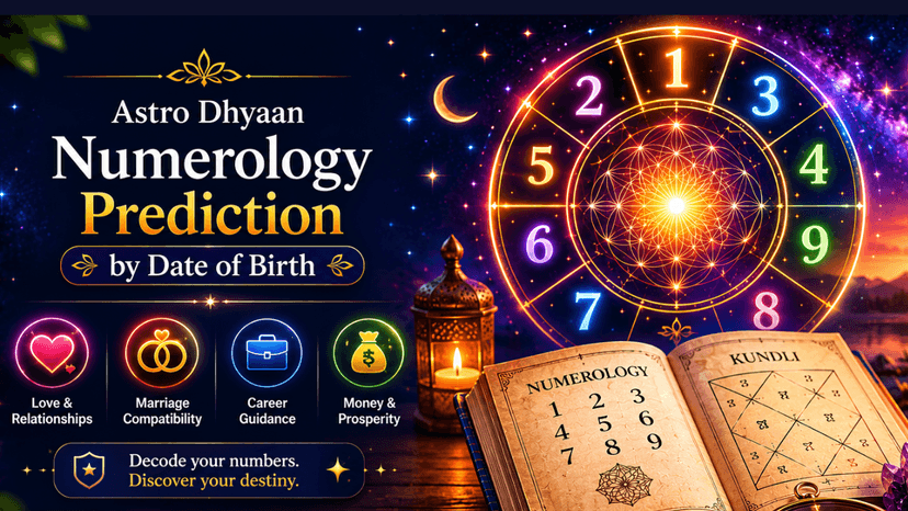 Astro Dhyaan Numerology Prediction by Date of Birth: Unlock Insights into Love, Marriage, Career & Money