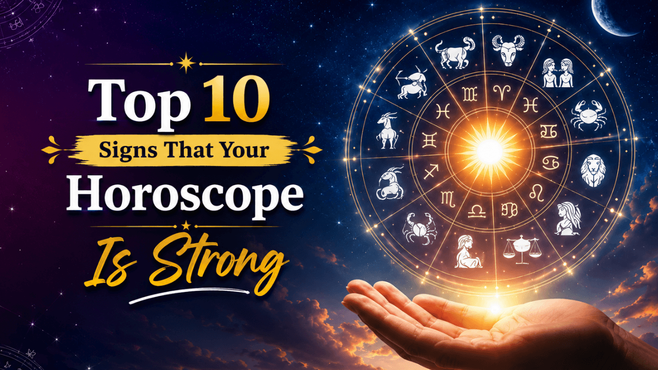 Top 10 Signs That Your Horoscope Is Strong | Astro Dhyaan