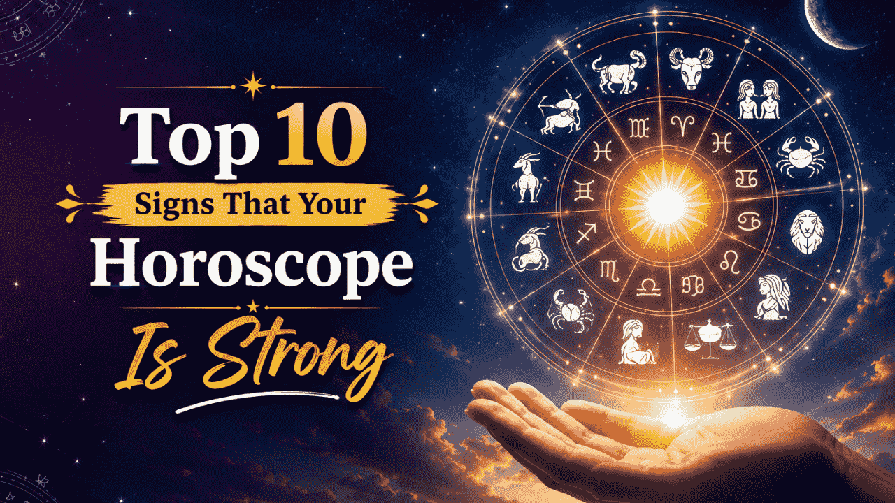 Top 10 Signs That Your Horoscope Is Strong | Astro Dhyaan