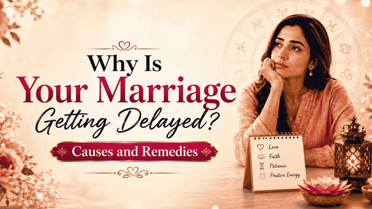 Why Is Your Marriage Getting Delayed? | Causes & Remedies