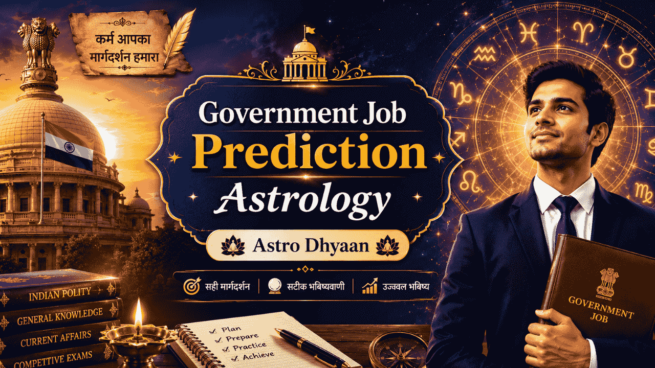 Government Job Prediction Astrology & Career Guidance | Astro Dhyaan