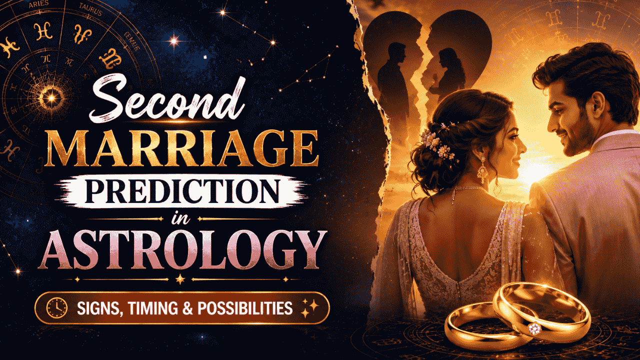 Second Marriage Prediction in Astrology: Signs, Timing & Possibilities