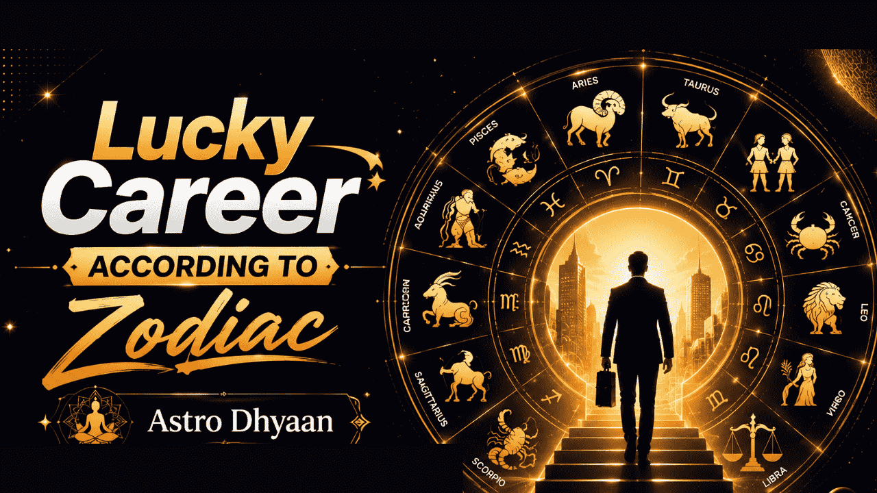Lucky Career According to Zodiac: Find Your True Path | Astro Dhyaan