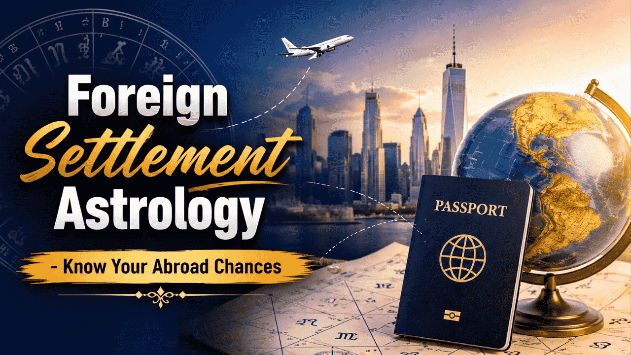 Foreign Settlement Astrology | Know Your Abroad Chances