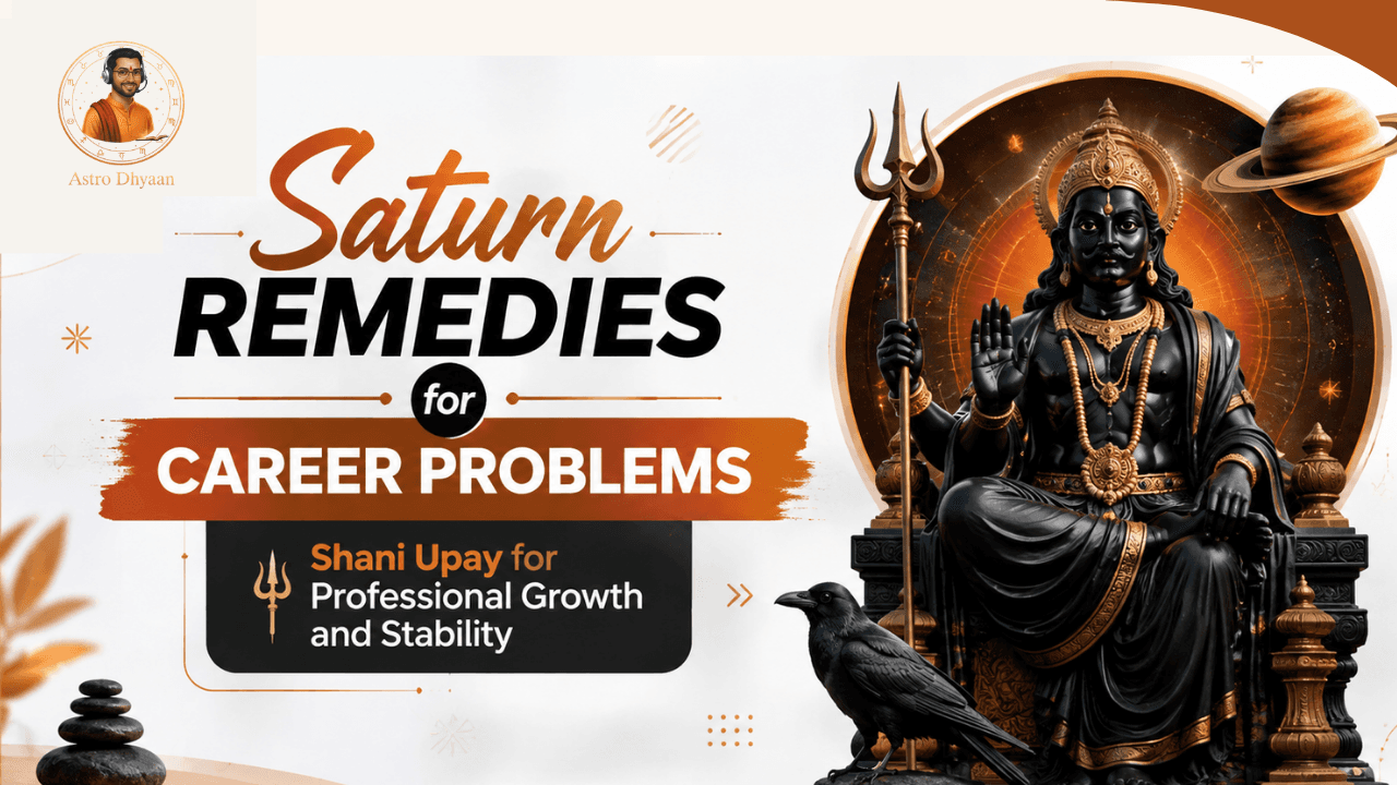 Saturn Remedies for Career Problems | Shani Upay for Professional Growth & Stability