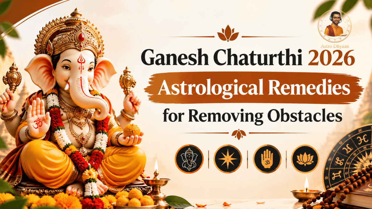 Ganesh Chaturthi 2026: Astrological Remedies for Removing Obstacles