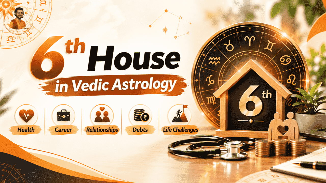 6th House in Vedic Astrology – Health, Career, Relationships, Debts and Life Challenges