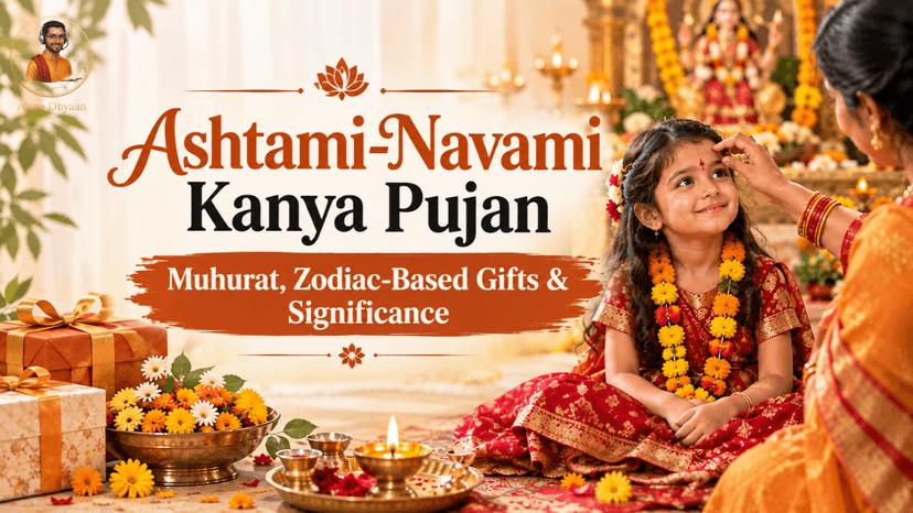 Ashtami-Navami Kanya Pujan: Muhurat, Zodiac-Based Gifts & Significance