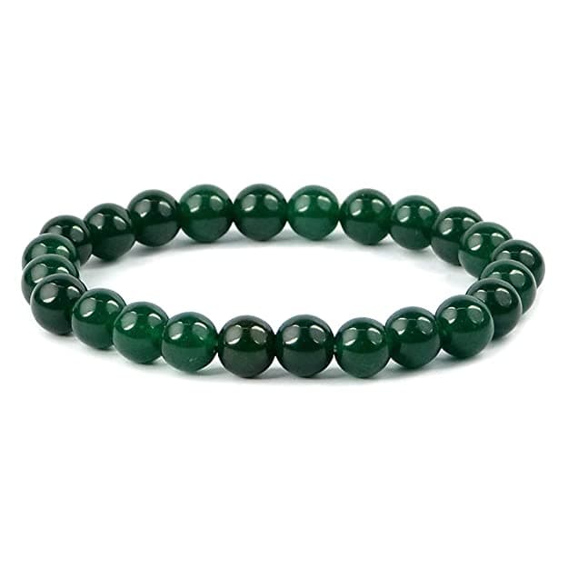 Astrodhyaan Green Aventurine Bracelet | Healing Crystal for Growth, Luck & Balance | Natural Green Aventurine Stone | Crystal Bracelet for Men & Women | Authentic Gemstone