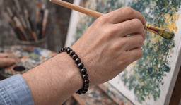 Hessonite Bracelet | Healing Crystal for Direction & Stability 4