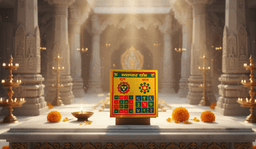 Vyapar Vridhi Yantra | Original Business Yantra on Brass Plate for Shop & Office | Growth, Profit & Success | Wall Frame Decoration 4