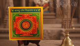 Vastu Dosha Nivaran Yantra | Original Vastu Yantra on Brass Plate for Home & Office | Remove Vastu Defects & Negative Energy | Wall Frame Decoration 3