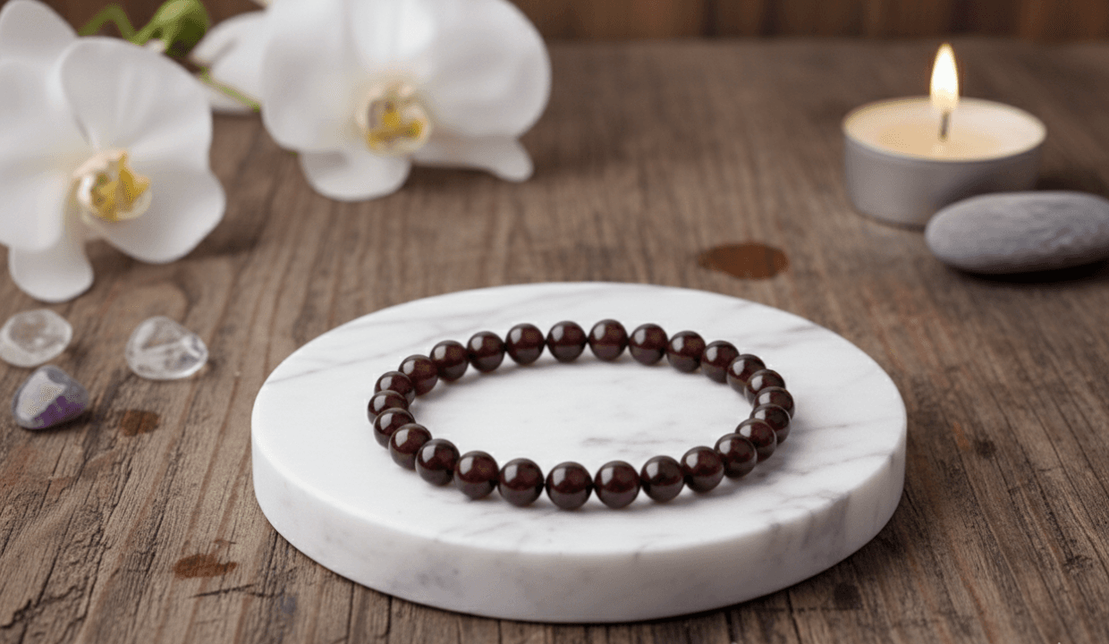 Surya Shakti Garnet Bracelet – Confidence & Energy 3