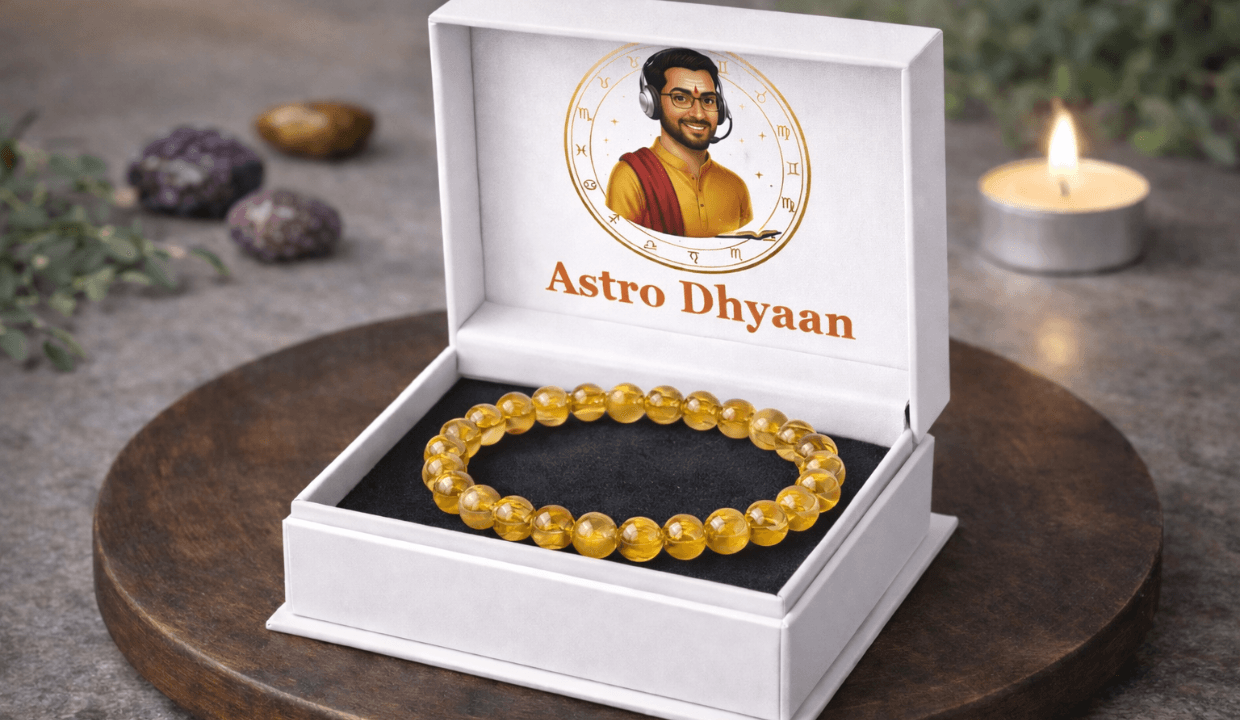 Dhan Vardhak Citrine Bracelet – Wealth & Prosperity 3