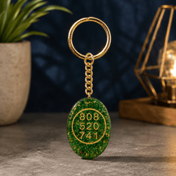 Green Aventurine Zibu Keychain 1