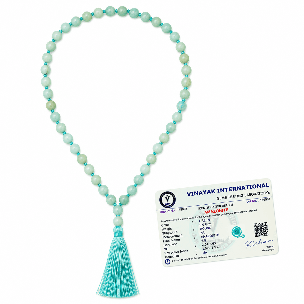 Amazonite Mala 3