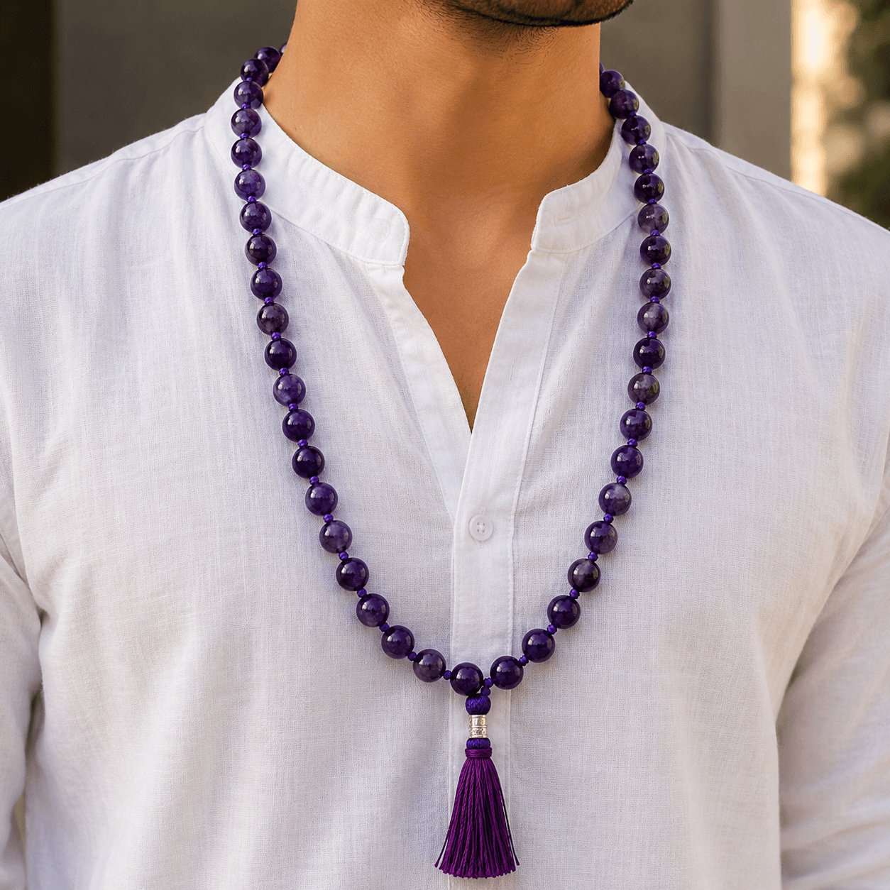 Amethyst mala 2