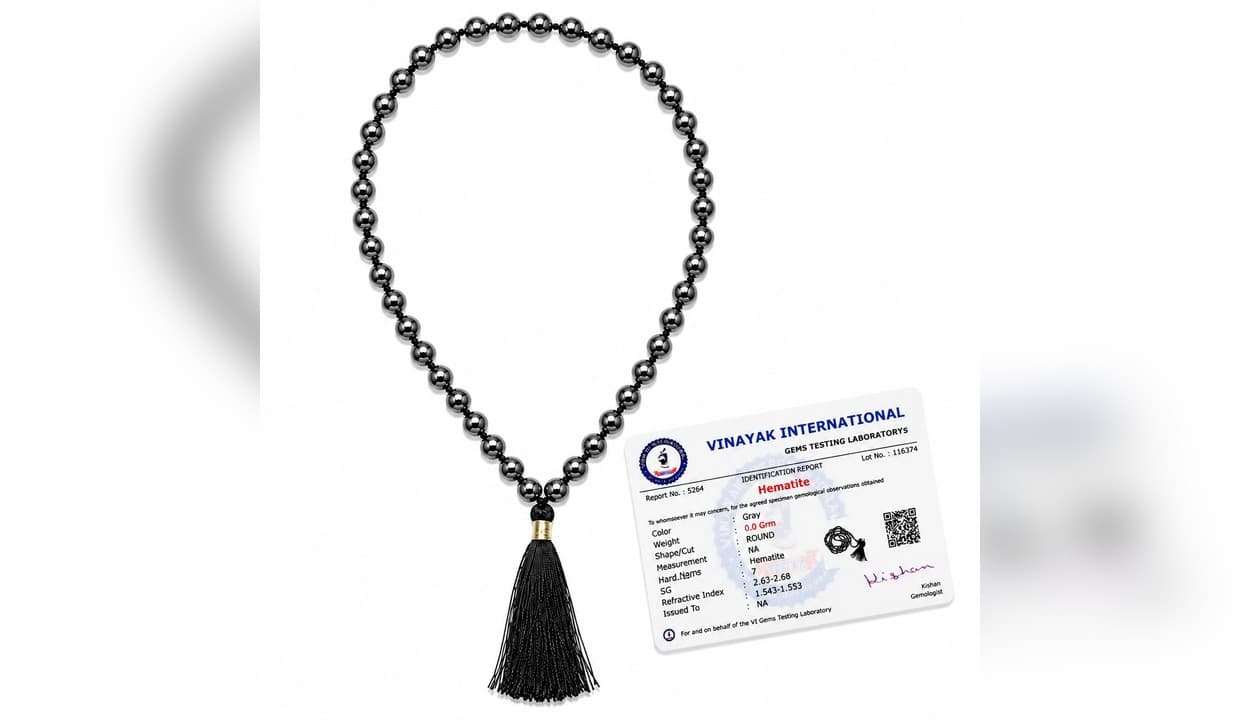 Hemetite Mala 3