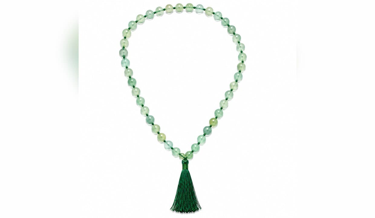 Green Fluorite Mala 1
