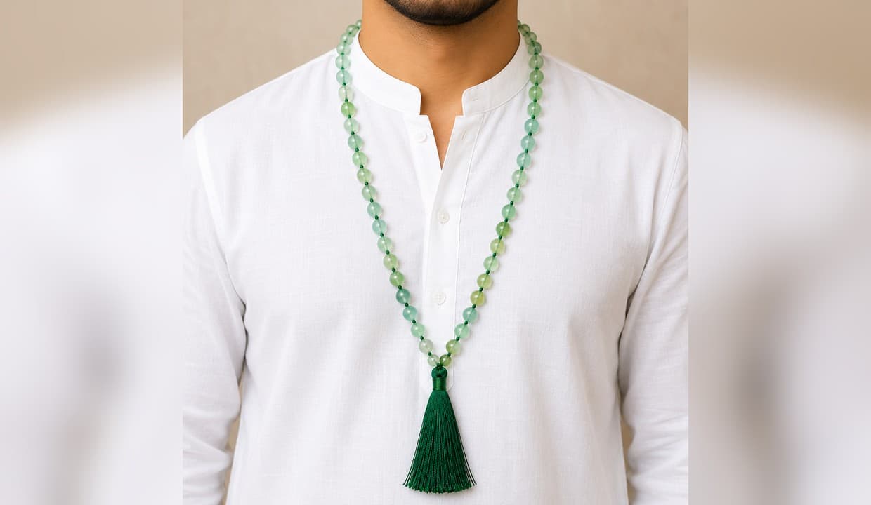Green Fluorite Mala 2