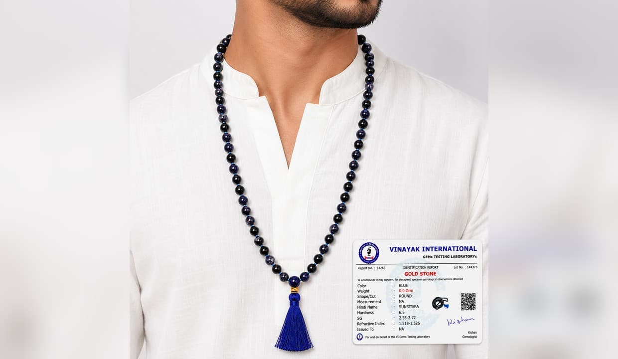 Gold Stone Mala 2
