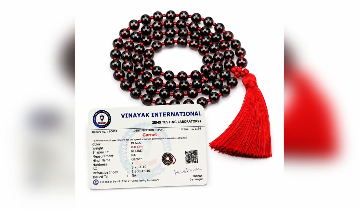 Garnet Mala 3