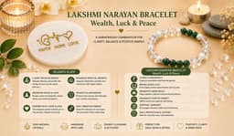 Lakshmi Narayan Bracelet with selenite 2