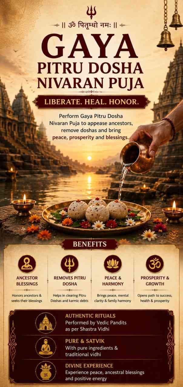 Gaya Pitru Dosha Nivaran Puja, Kashi Ganga Aarti and Rameshwaram Til Tarpanam
