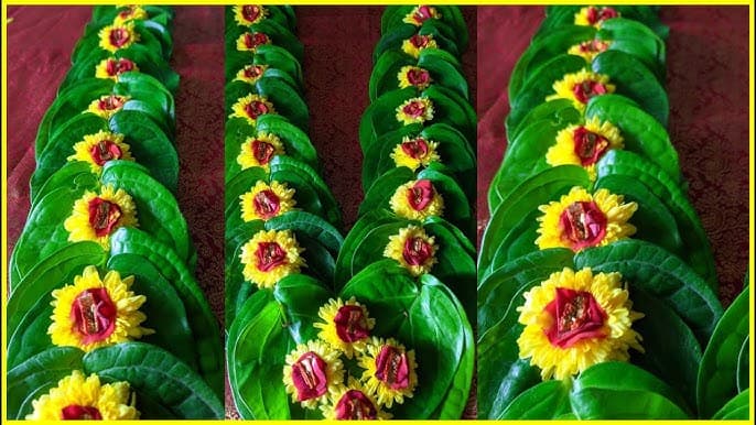 Betel Leaves & Flowers