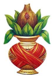 Kalash with Coconut