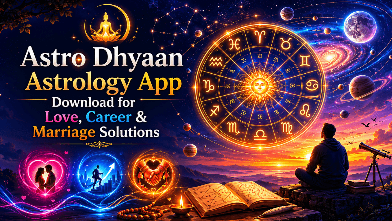 Astro Dhyaan Astrology App Download for Love, Career & Marriage Solutions
