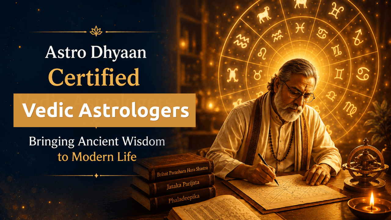 Astro Dhyaan Certified Vedic Astrologers: Bringing Ancient Wisdom to Modern Life