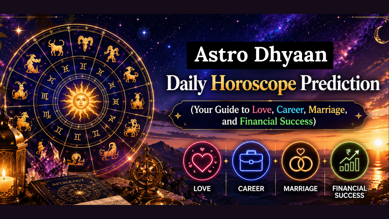 Astro Dhyaan Daily Horoscope Prediction: Your Guide to Love, Career, Marriage and Financial Success