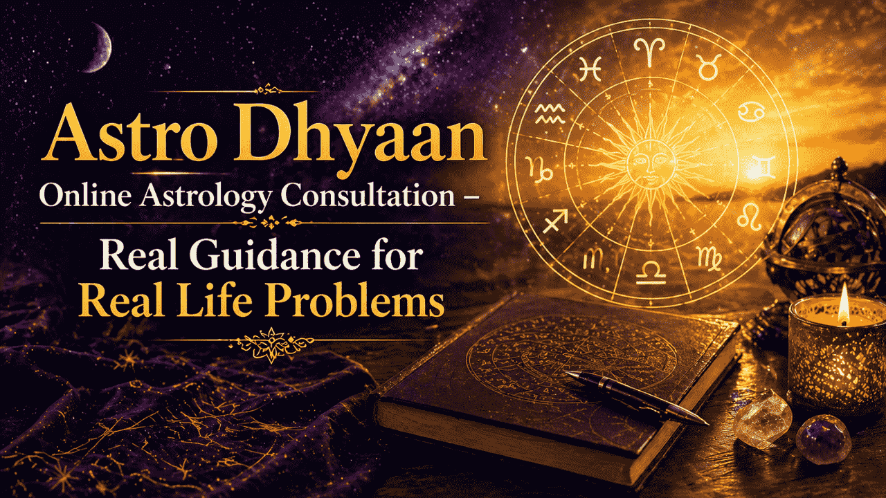 Astro Dhyaan Online Astrology Consultation – Real Guidance for Real Life Problems
