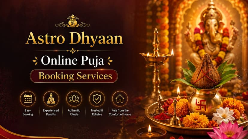Astro Dhyaan Online Puja Booking Services for Peace & Positivity