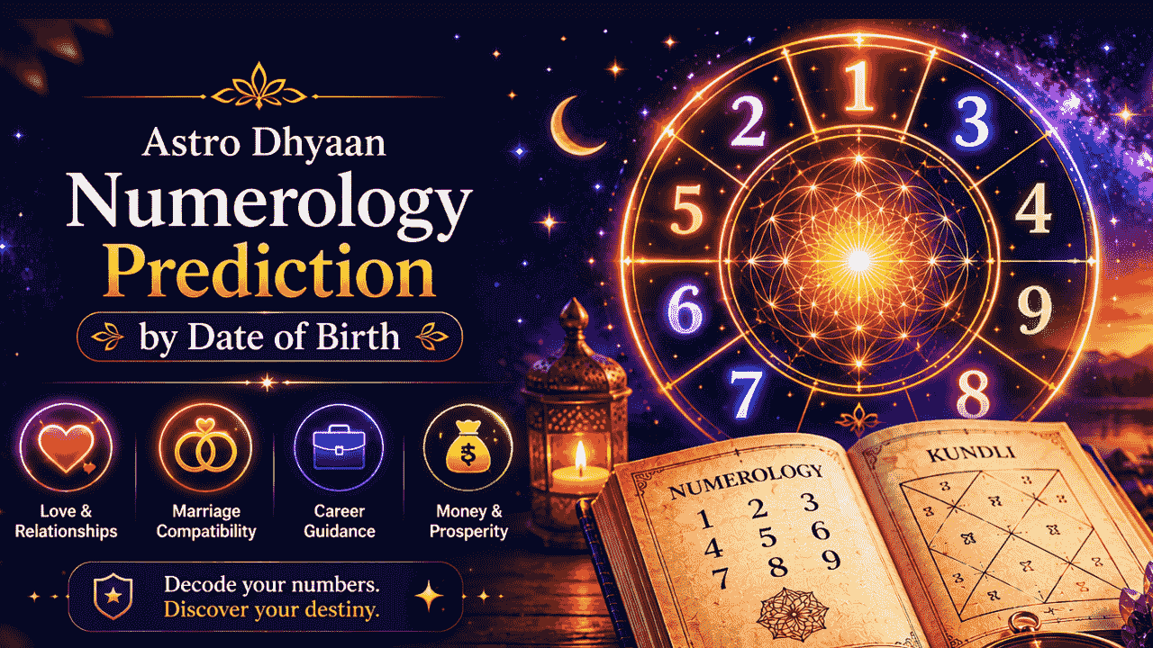 Astro Dhyaan Numerology Prediction by Date of Birth: Unlock Insights into Love, Marriage, Career & Money