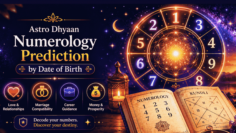 Astro Dhyaan Numerology Prediction by Date of Birth: Unlock Insights into Love, Marriage, Career & Money