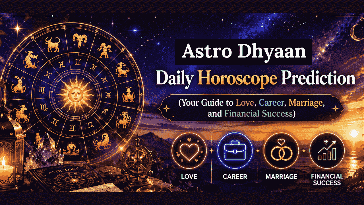 Astro Dhyaan Daily Horoscope Prediction: Your Guide to Love, Career, Marriage and Financial Success