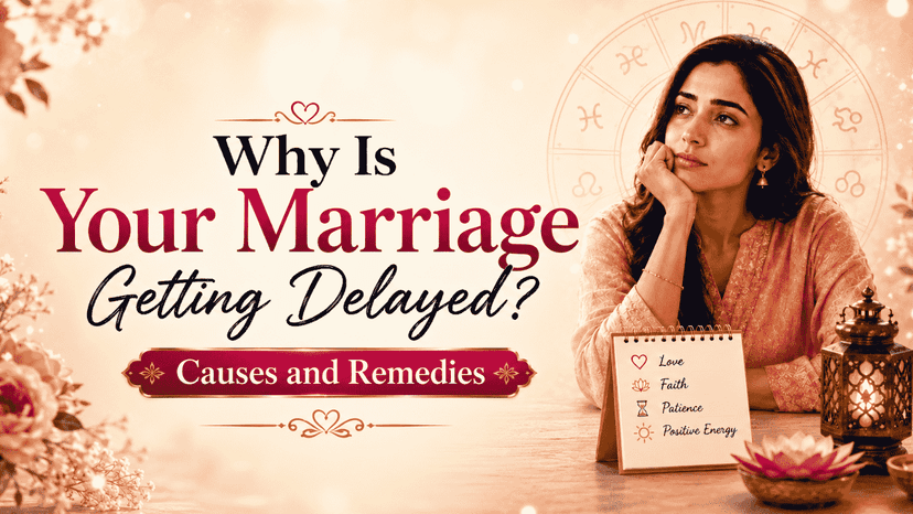 Why Is Your Marriage Getting Delayed? | Causes & Remedies
