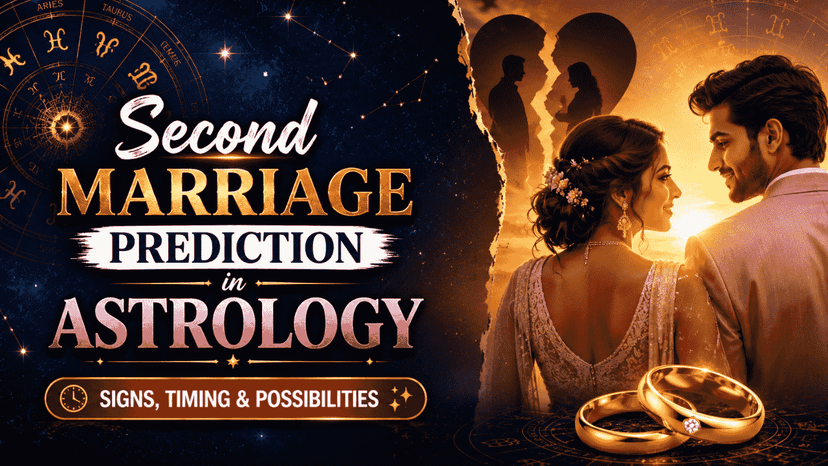 Second Marriage Prediction in Astrology: Signs, Timing & Possibilities