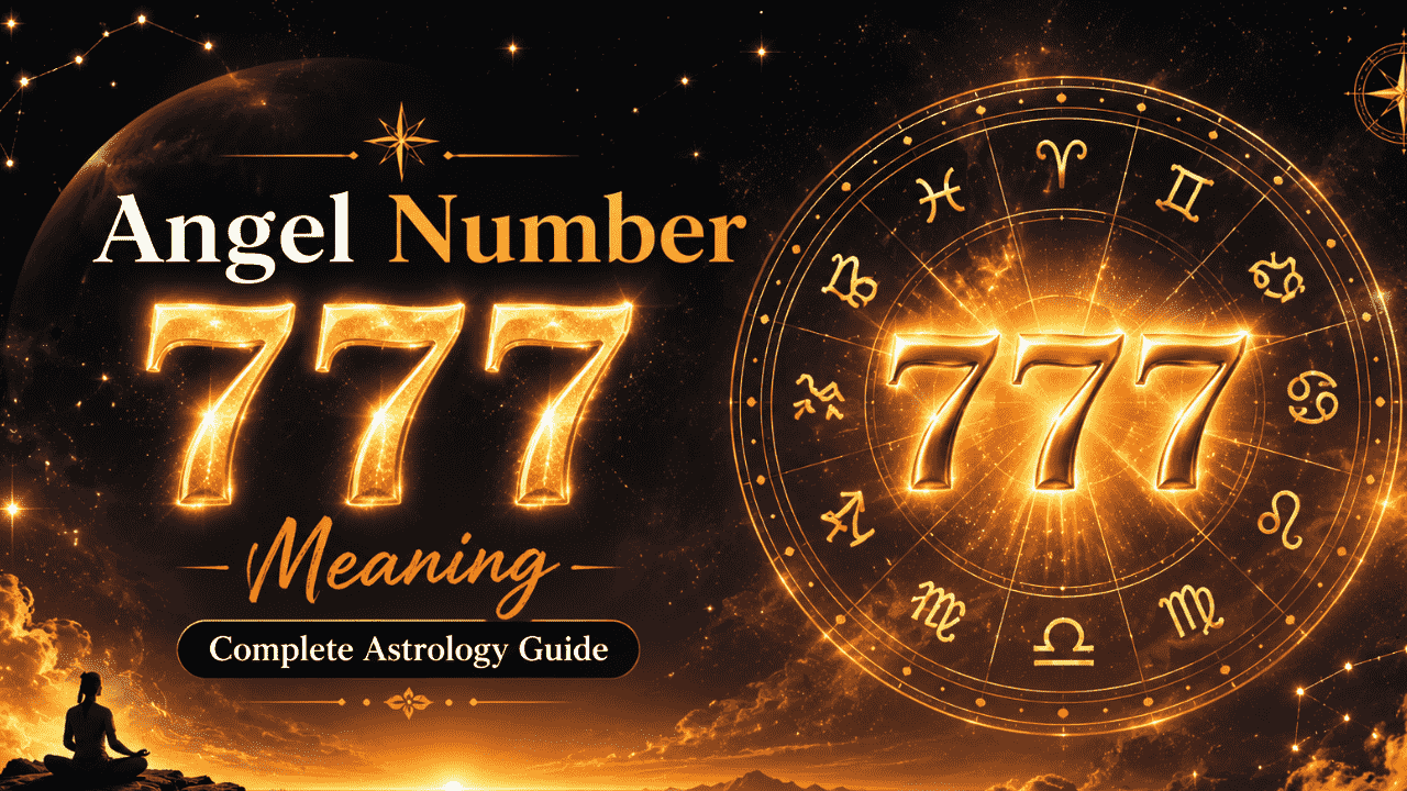 Angel Number 777 Meaning | Complete Astrology Guide