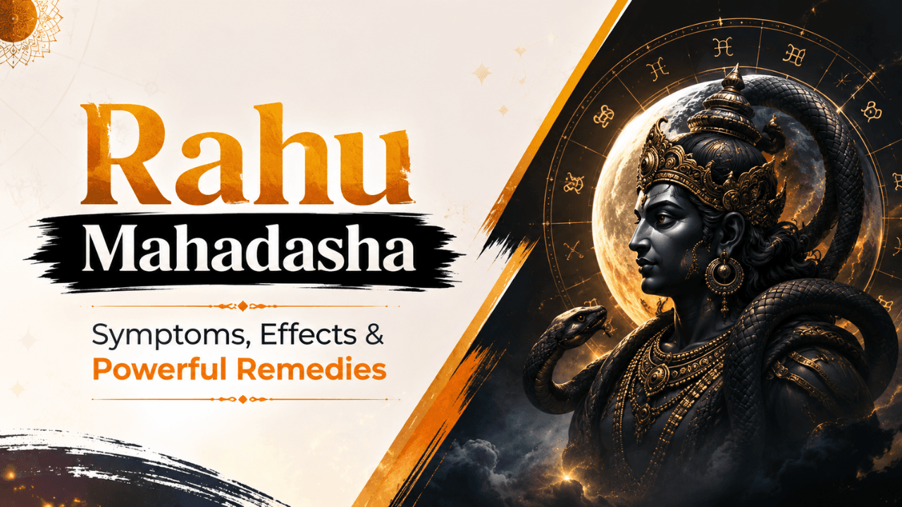 Rahu Mahadasha: Symptoms, Effects & Powerful Remedies