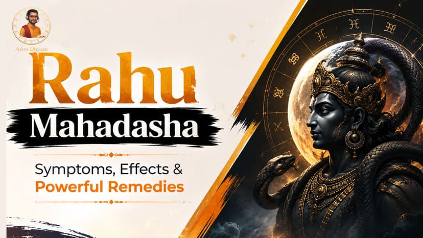 Rahu Mahadasha: Symptoms, Effects & Powerful Remedies