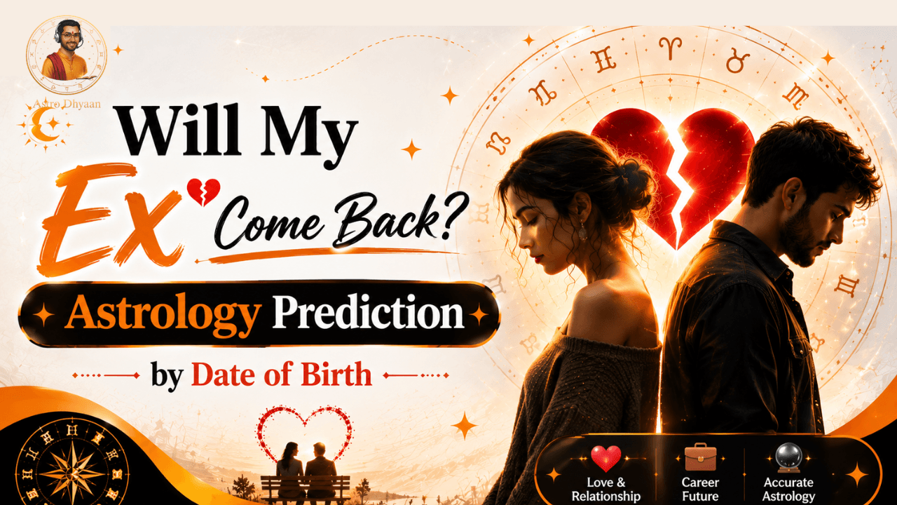 Will My Ex Come Back? Astrology Prediction by Date of Birth | Astro Dhyaan