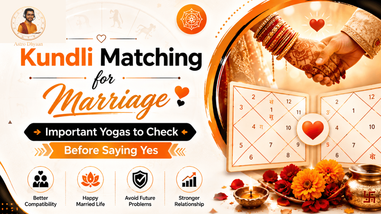 Kundli Matching for Marriage: Important Yogas to Check Before Saying Yes