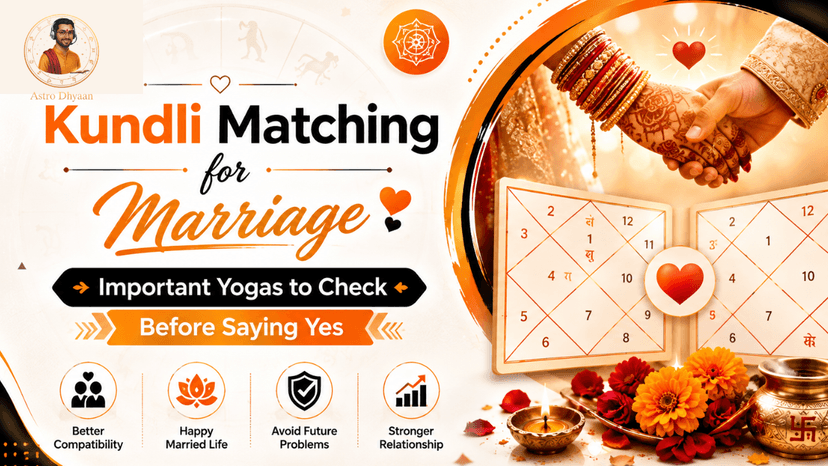 Kundli Matching for Marriage: Important Yogas to Check Before Saying Yes