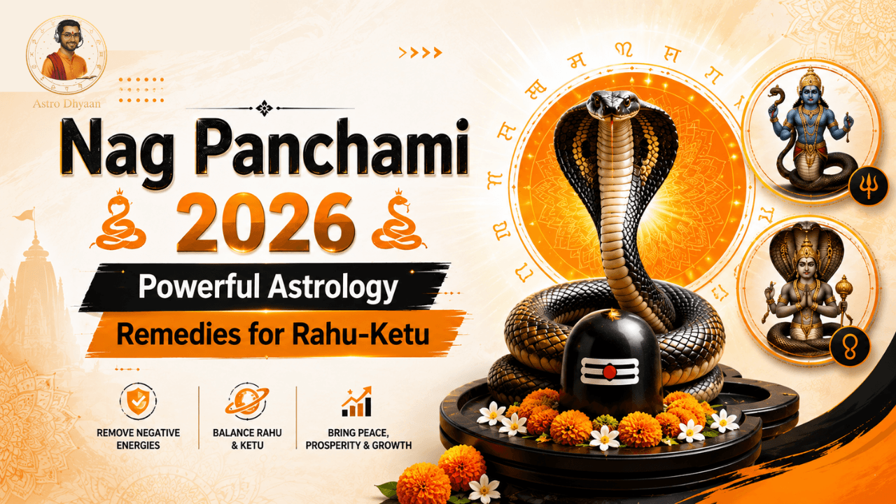Nag Panchami 2026: Powerful Astrology Remedies for Rahu-Ketu | Astro Dhyaan