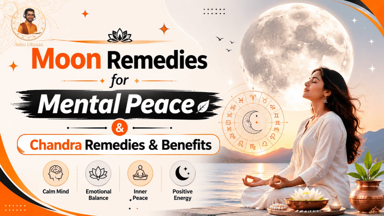 Moon Remedies for Mental Peace: Chandra Remedies & Benefits | Astro Dhyaan